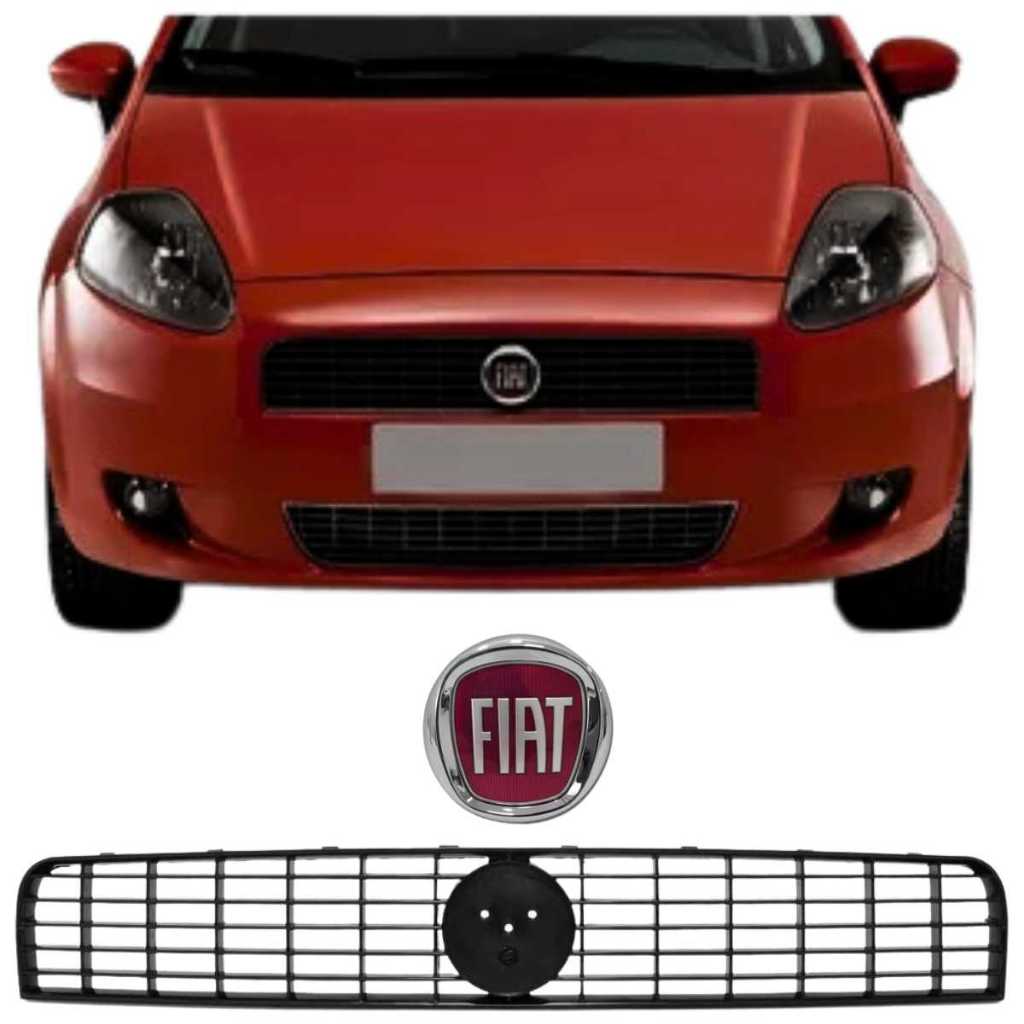 Grade Fiat Punto Completa Com Emblema Ano 07/11 Cód 13105 em Oferta na Shopee