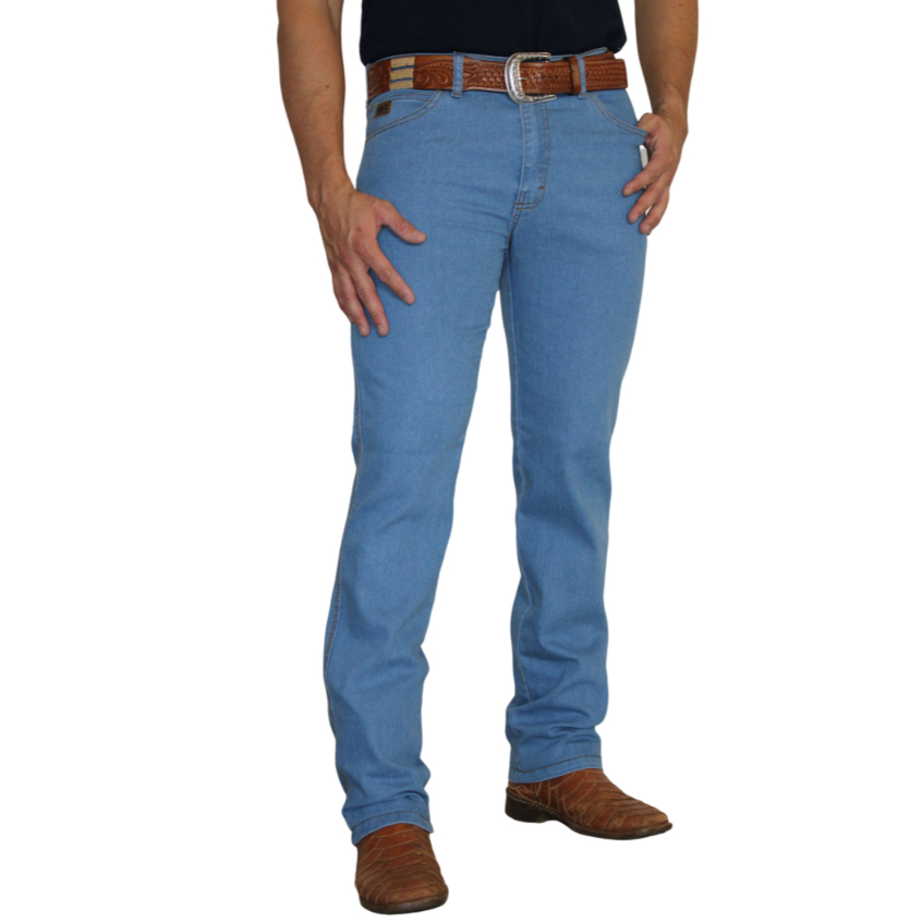 Calça Country Masculina Tradicional Corte Reto Elastano Rodeio Atacado PARA USAR COM TEXANAS em Oferta na Shopee