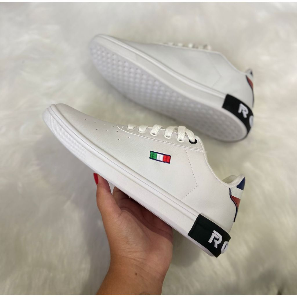 Tenis Masculino Adulto Sapatenis Masculino Branco Original Tenis Para Sair Confortavel  ROFAN 05
