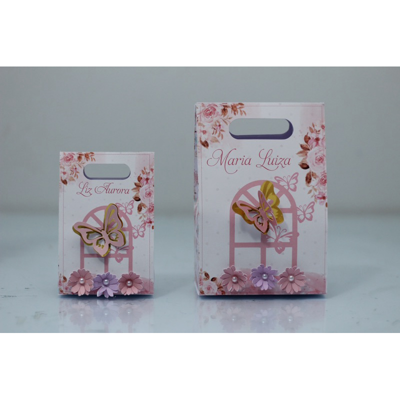 25 SACOLINHAS | SACOLA JARDIM ENCANTADO PERSONALIZADA | Sacolinha Infantil | Escolha seu tema em Oferta na Shopee