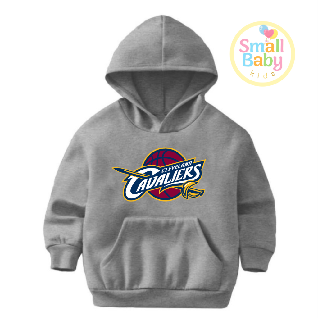 Blusa Moletom Infantil /Juvenil Unissex Times de Basquete USA Cleveland
