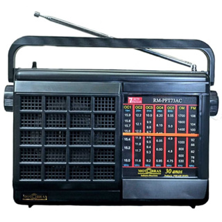 Rádio Motobrás RM-PFT73AC 7 Faixas FM em Oferta na Shopee