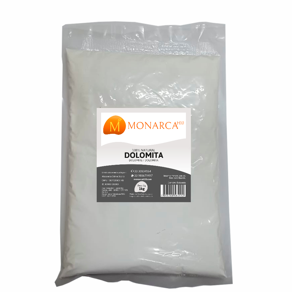Dolomita Em Pó Clareadora Manchas 1kg