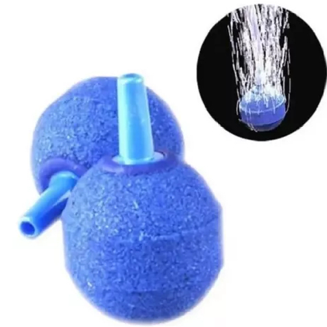 3 Unidades Pedra Porosa Redonda Aquario Lago Fonte Compressores em Oferta na Shopee