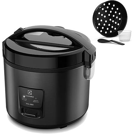 Panela de Arroz Elétrica Electrolux Preto 60HZ ERC30 em Oferta na Shopee