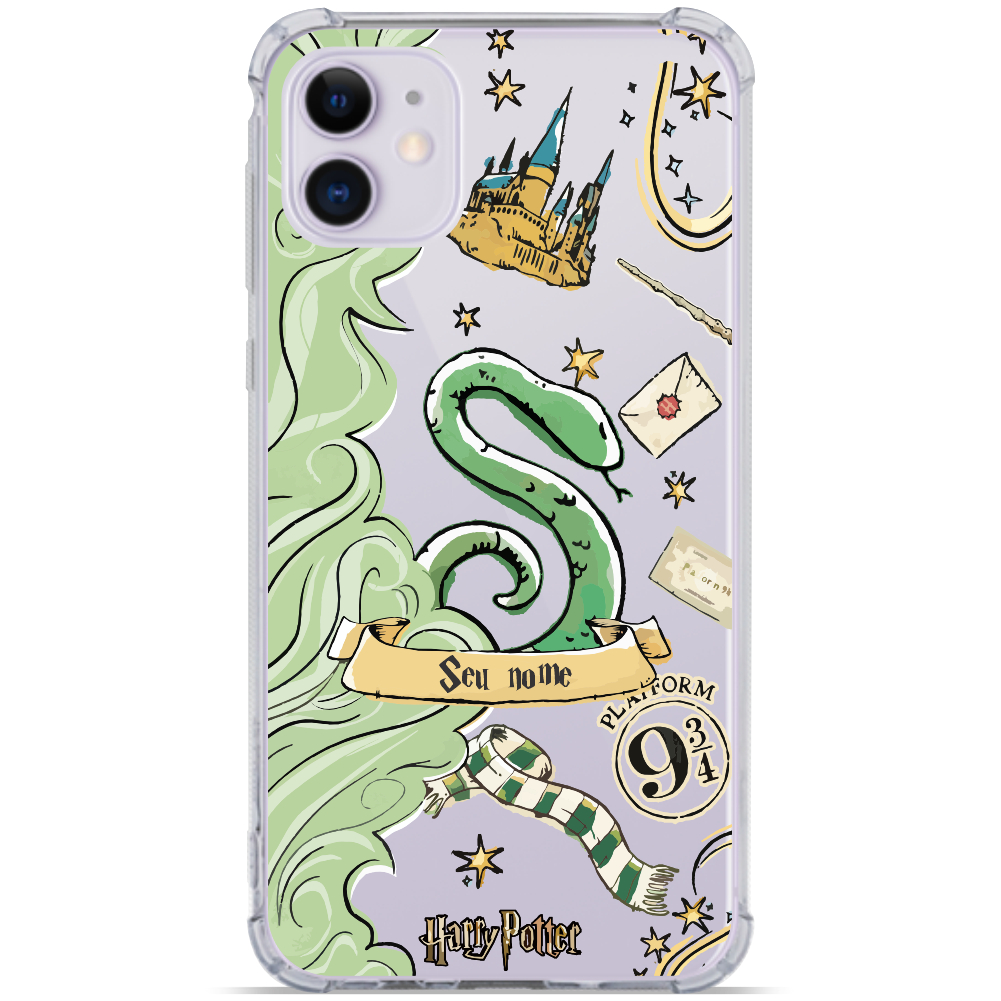 Capinha Harry Potter - Casas de Hogwarts (Com Seu Nome) em Oferta na Shopee