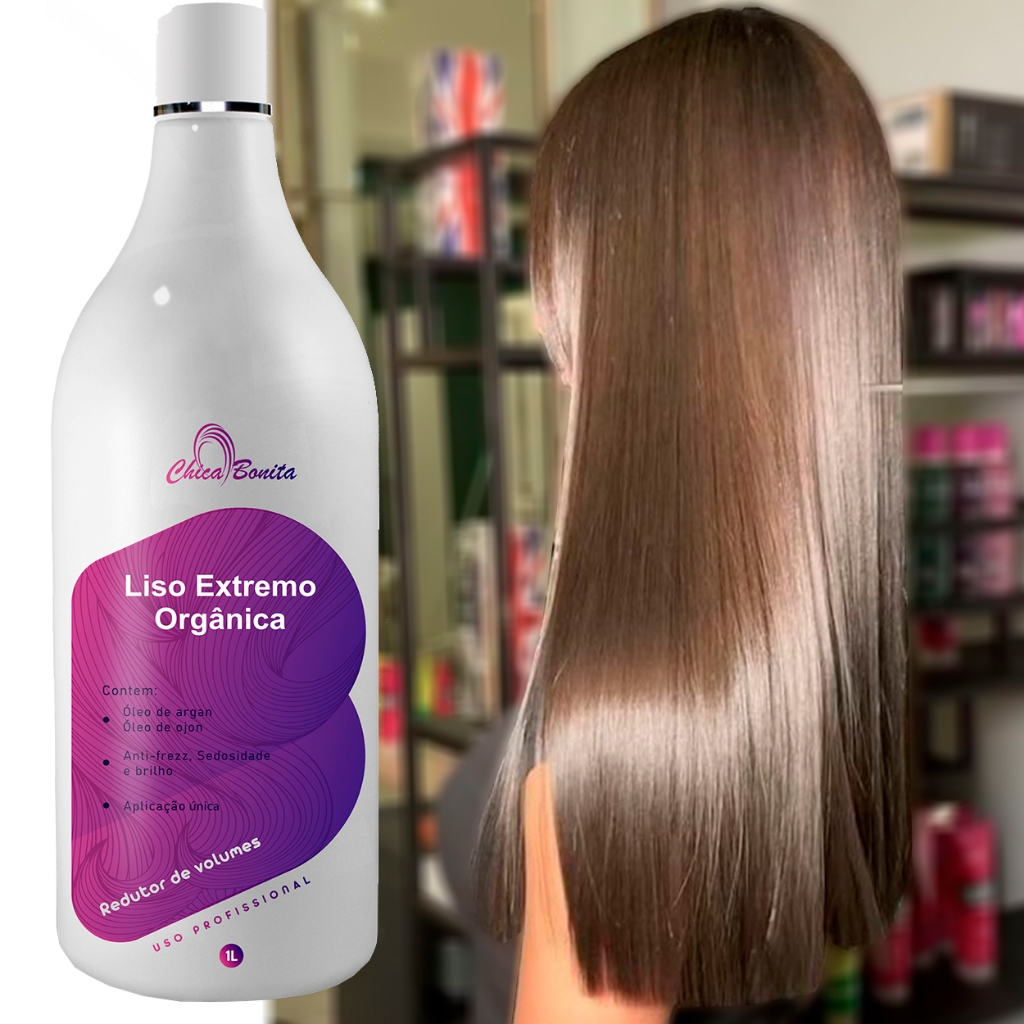 Progressiva Sem formol Orgânica Profissional 1 Litro em Oferta na Shopee