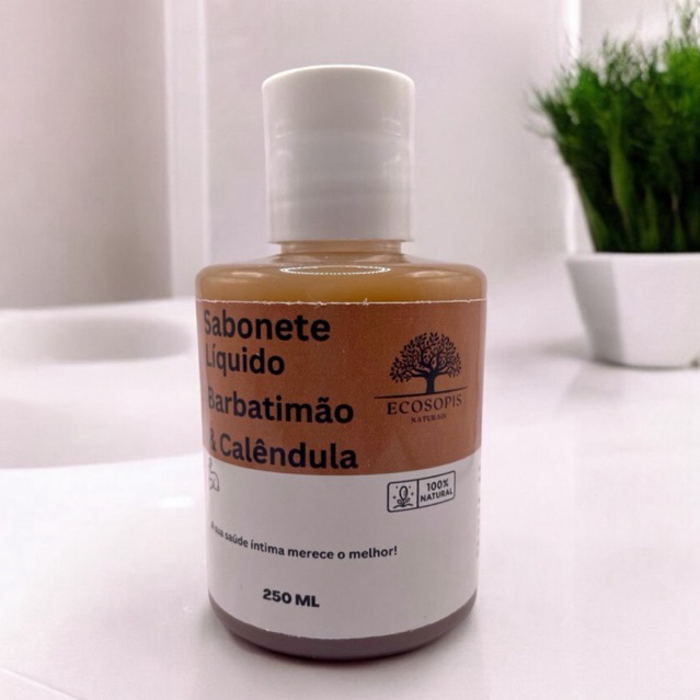 Sabonete Líquido Barbatimão e Calêndula 250ml