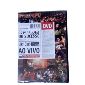 Dvd Os Paralamas Do Sucesso - Uns Dias Ao Vivo
