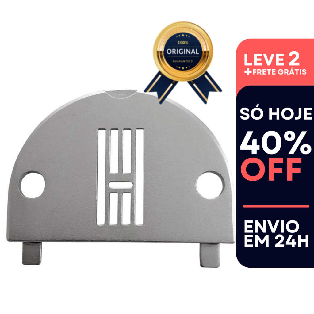 Chapa Agulha Máquina Elgin Genius Zz G21 G31 G51