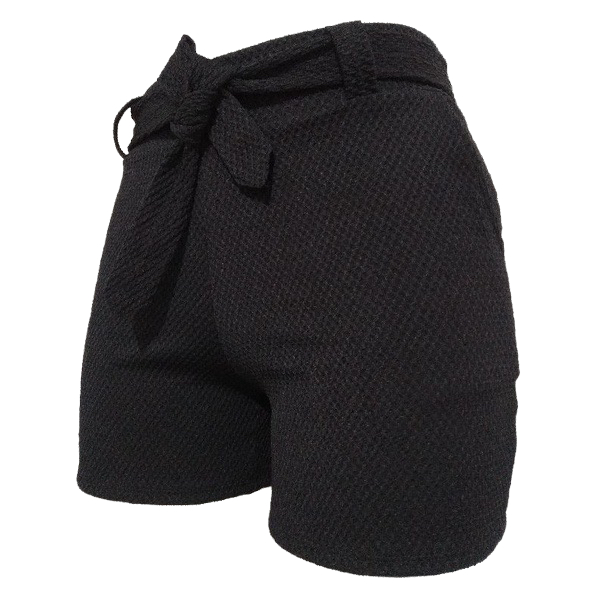 kit 3 Shorts Colmeia Listrado Liso Feminino Com Cinto em Oferta na Shopee