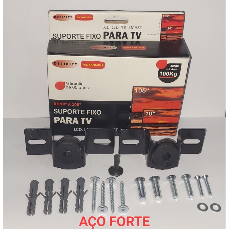 Suporte Tv Led, 4k, Lcd 10 a 70 polegadas Parede oi painel R 2304 Nylon Definity