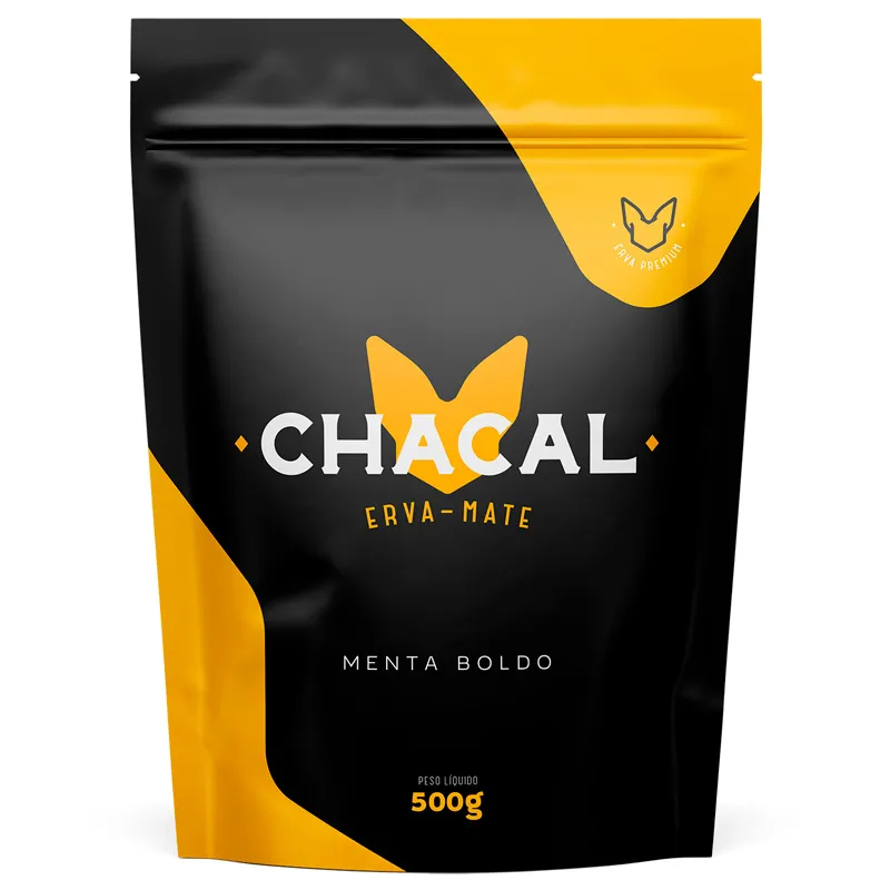 Erva Mate Chacal Tereré Premium Sabor Menta e Boldo 500g