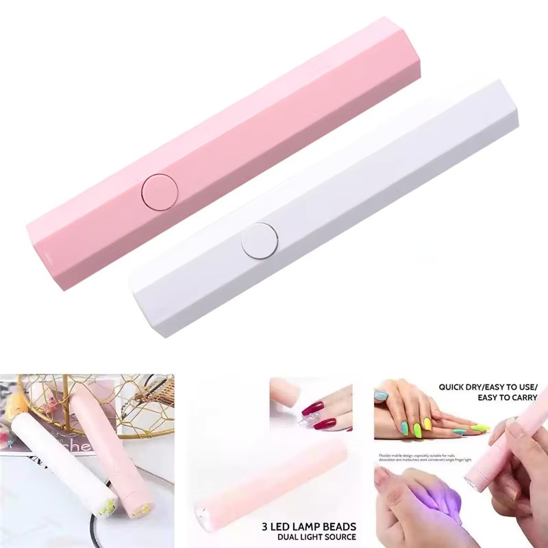 Laterna Portátil Mini Cabine Forno Secador Esmalte Led Rápida Portátil Led Uv