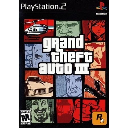Grand Theft Auto III 3 Ps2