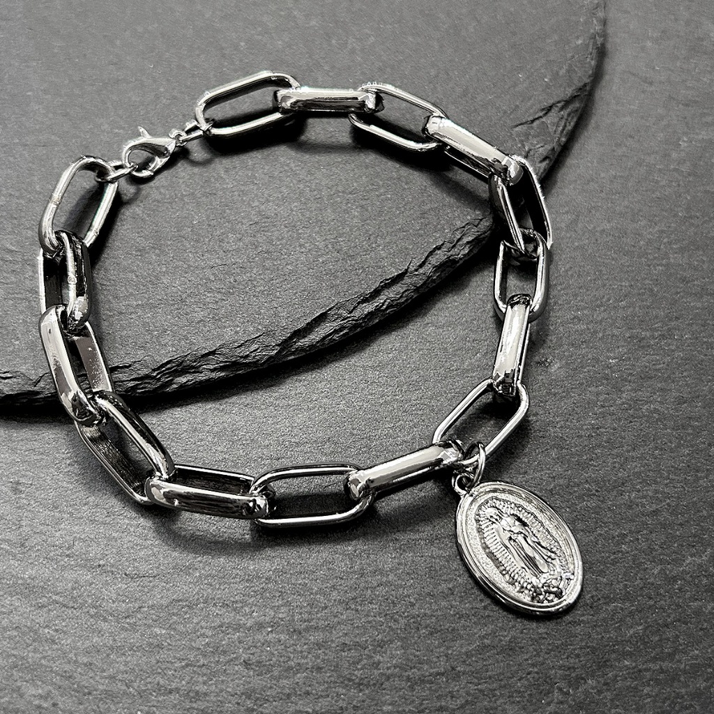 Cadeia de Consagração à Nossa Senhora de Guadalupe Aço Inox - MOD 1