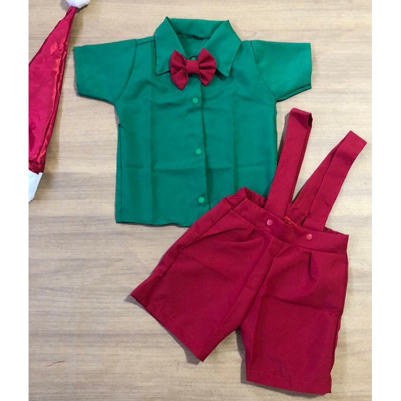 Conjunto Suspensório Natal Bebê Menino Roupa de Natal Masculina Suspensório Gravata Short Conjunto Natalino Bebê Menino