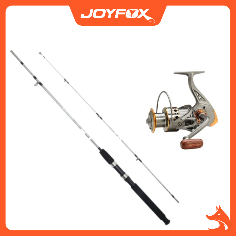 Vara de pesca Kit Pesca 12+1 Rolamentos Molinete 4000 Vara Fibra de Vidro Maciça 1,8m em Oferta na Shopee