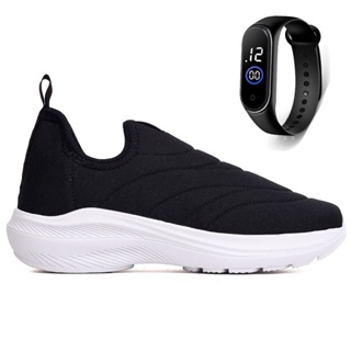 Tenis Infantil Meninos e Meninas Calce Facil Escolar Casual + Relogio em Oferta na Shopee