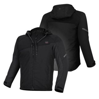 Jaqueta X11 Street Hoody Preto Proteção Impermeável Motoqueiro. em Oferta na Shopee