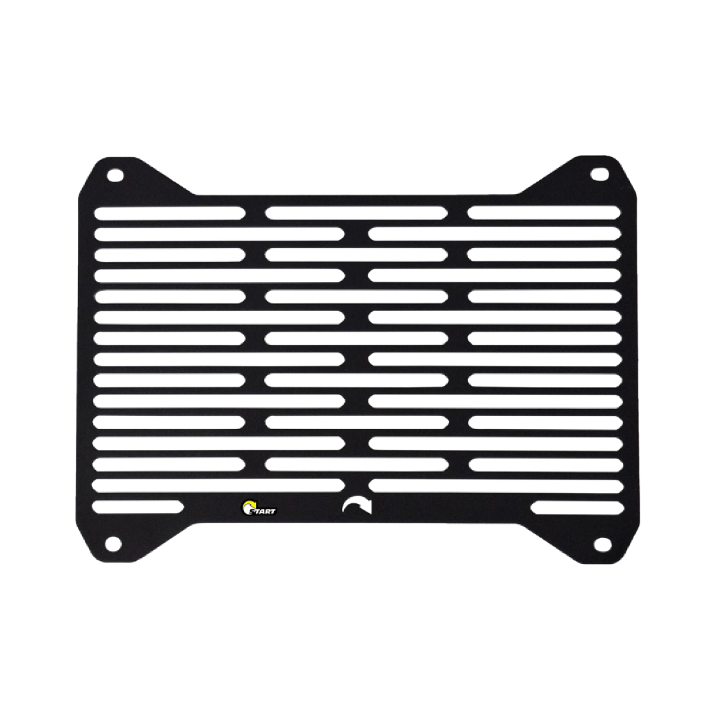 Grade Frontal De Radiador Para Kawasaki Eliminator 500 / 500 SE 2024 A 2025 Preto Fosco