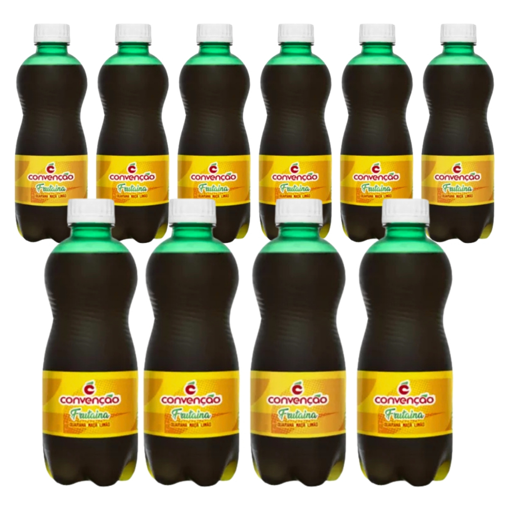 Refrigerante Convenção Frutaina Garrafinha 350ml C/12 Unidades Refrigerante Convenção Frutaina Garrafinha 350ml C/12 Unidades