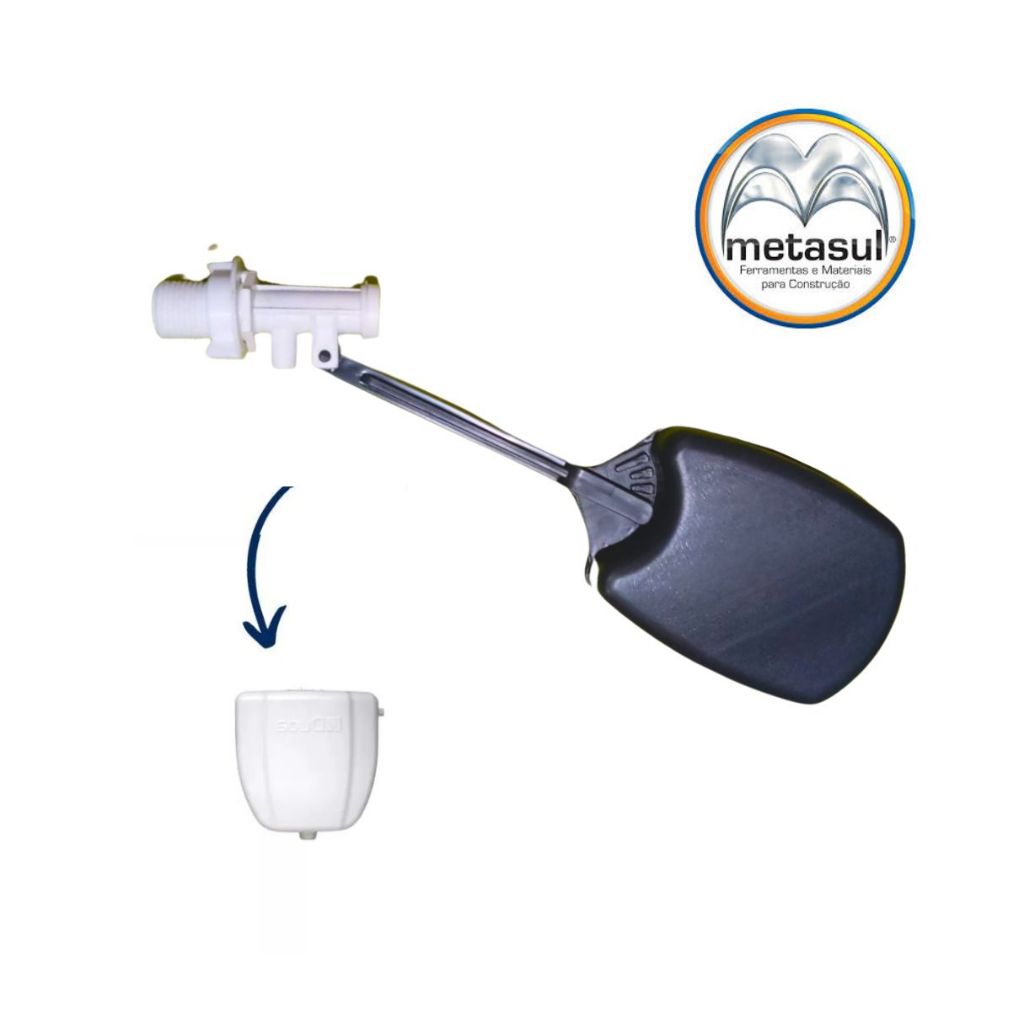 Torneira Boia para Caixa de Descarga Elevada 29cm Metasul