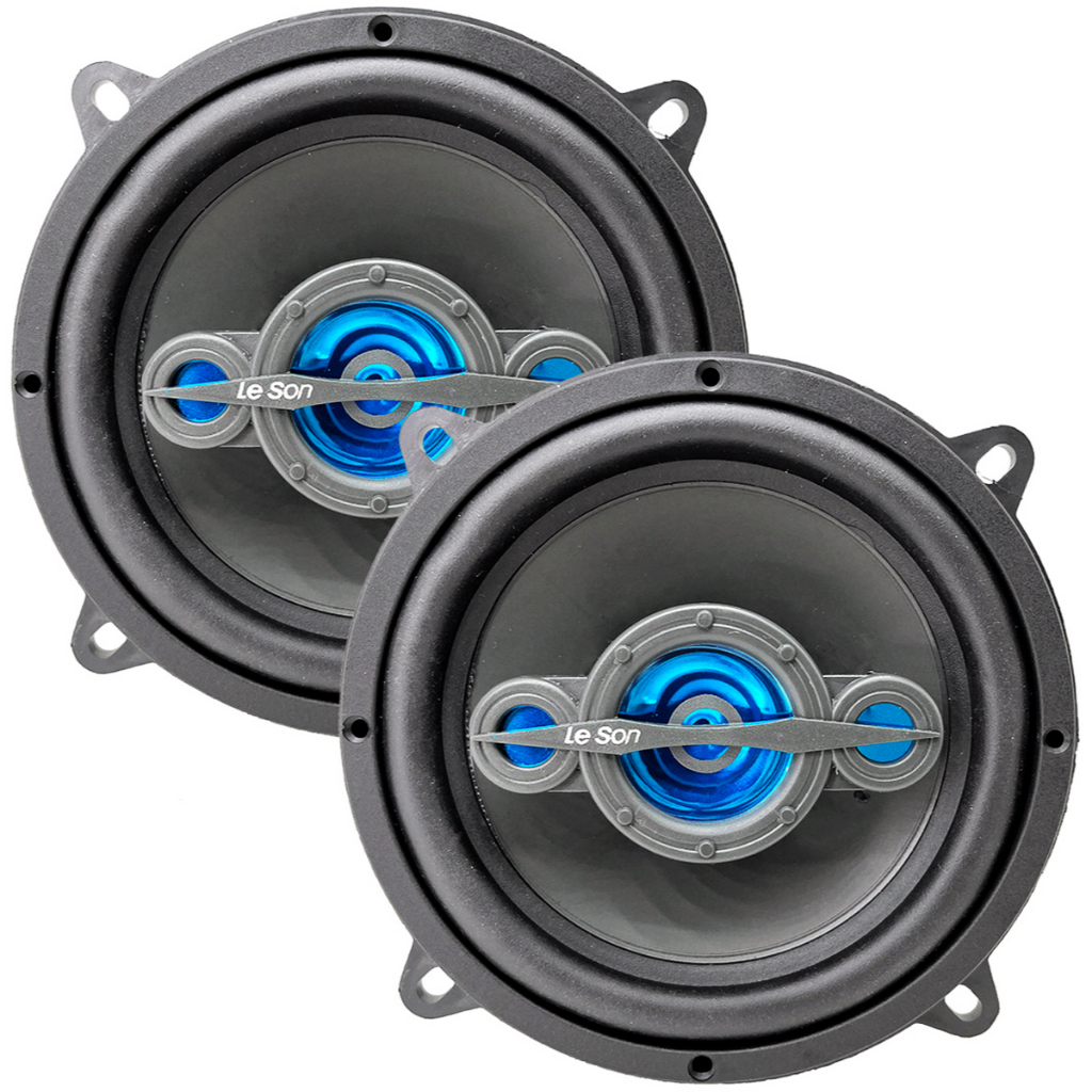 Par Alto Falante Leson 5 Polegadas Som Automotivo 200w rms Autofalante de porta