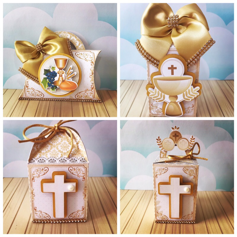 Kit  20, 24 Lembrancinhas Primeira Eucaristia  Personalizadas