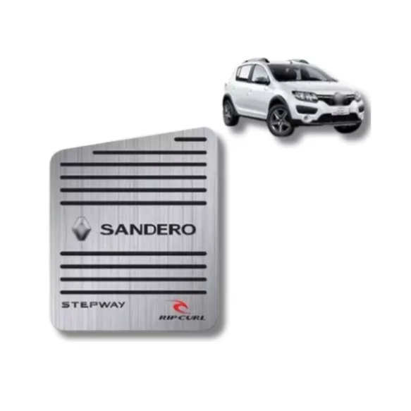 Descanso De Pé Renault Sandero Stepway Rip Curl Inox Puro