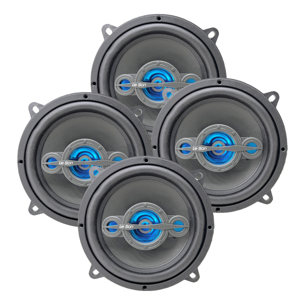 Kit 4 Alto Falante 5 Porta Dianteira Traseira Leson 400w Ls5 em Oferta na Shopee