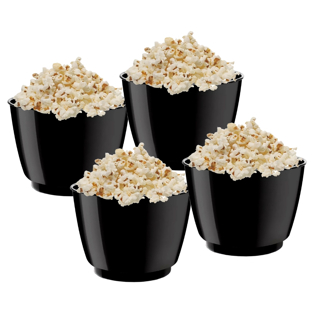 Pipoqueira pote de plastico Tigela Batedeira Bolos Massa Lartec preta 1,5L