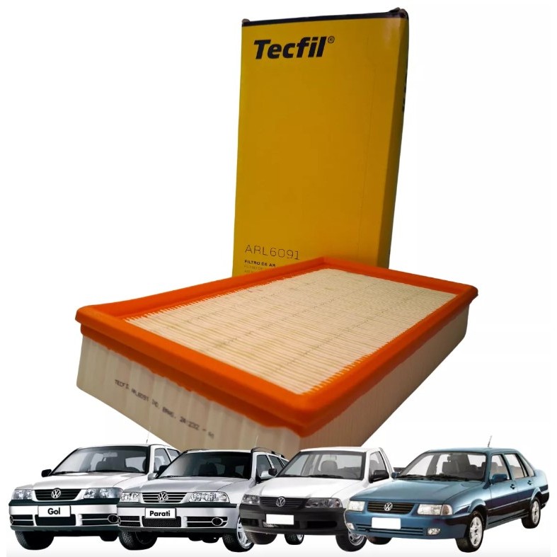 Filtro De Ar Gol Parati Santana Saveiro 1.6 1.8 2.0 em Oferta na Shopee