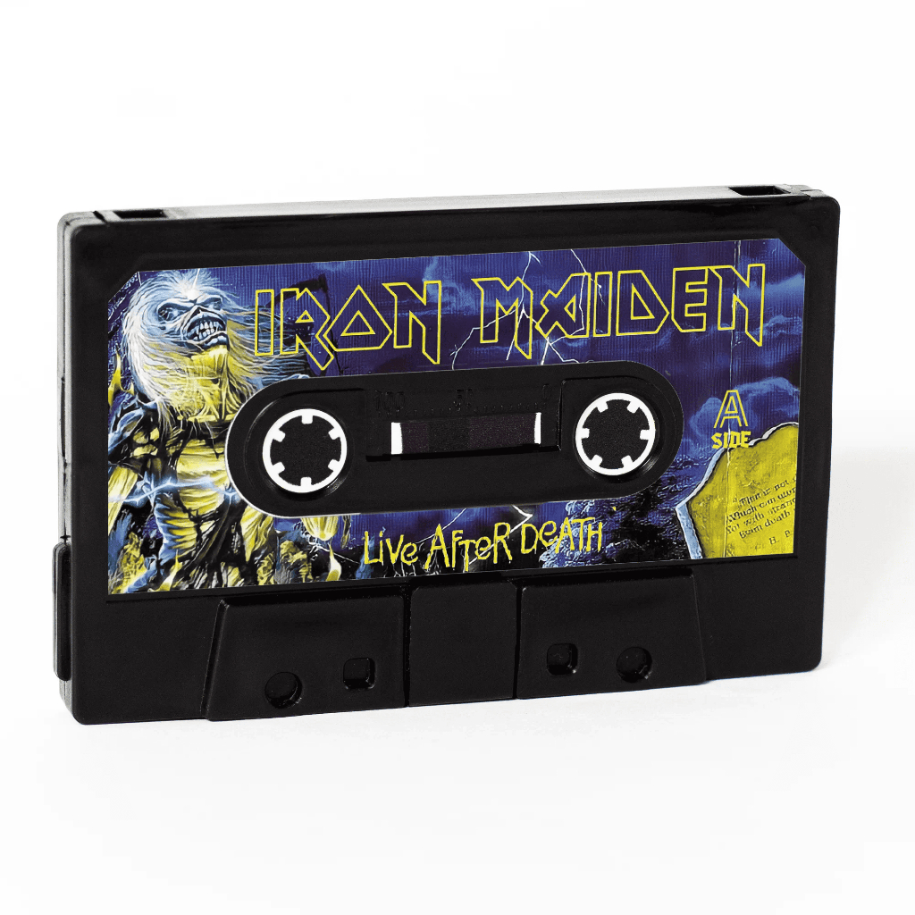 Carteira K7 - Iron Maiden (Live After Death) - Carnaúba Estúdio