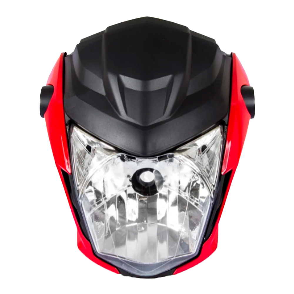 Frente Farol Completo Bloco e Suporte do Painel Aranha Cg Fan 160 Ano 2022 2023 2024