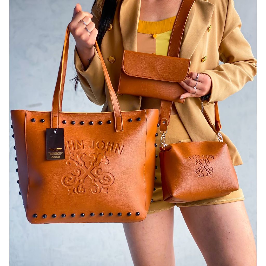 Conjunto de bolsas feminina promoção Yzi