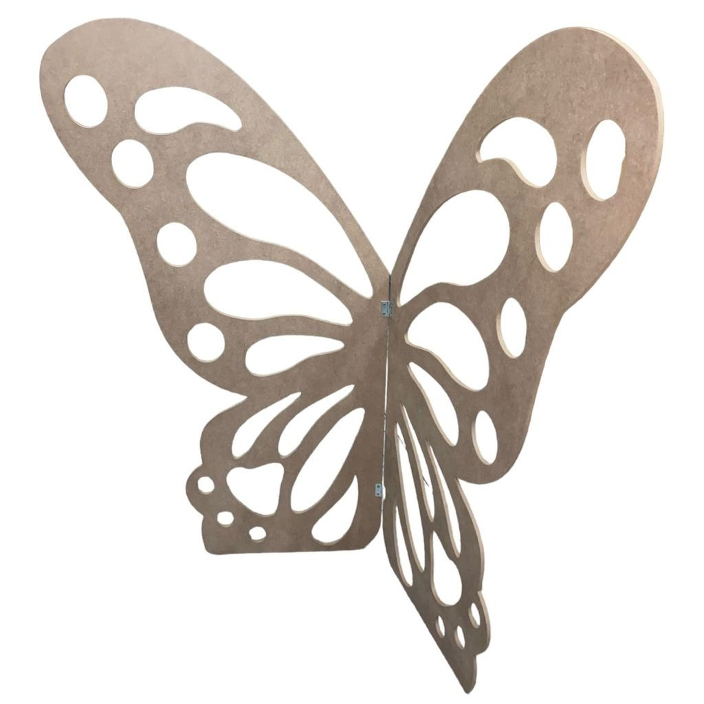 PAINEL BORBOLETA DOBRADIÇA 1,30 EM MDF DECORAÇÃO DE FESTA ENVIO IMEDIATO em Oferta na Shopee