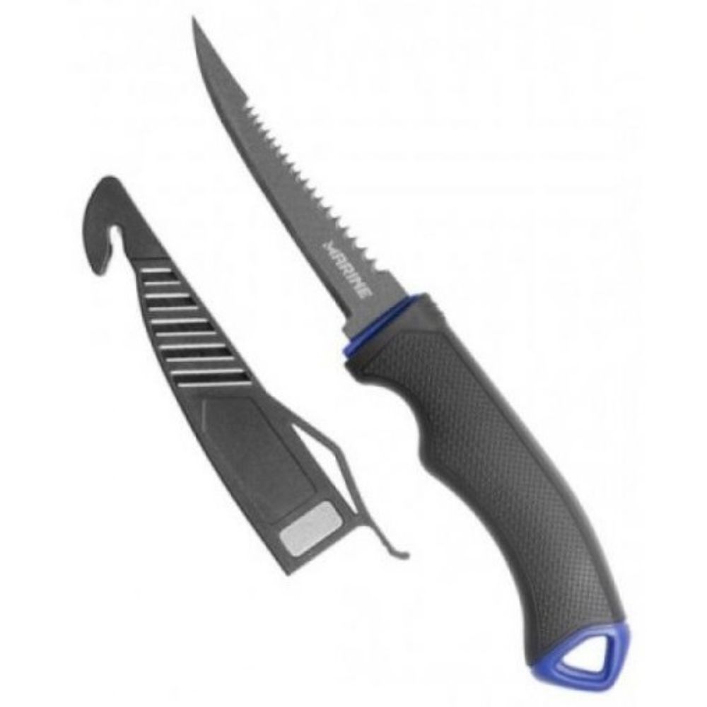 Faca Fileteira Filetadeira Fillet Knife 4 Polegadas Aço Inox Precisa Segura Lâmina Afiada Serrilhada