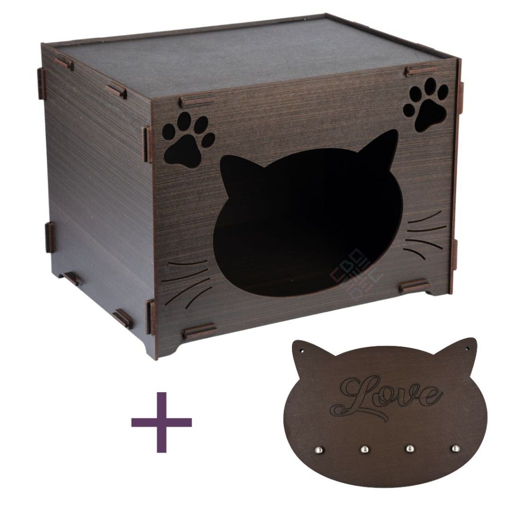 Casinha Casa de Gato Toca Para Gatos arranhador Playground para gatos Nicho Caminha para Gato Felino