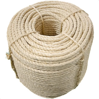 Corda Sisal Natural Resistente Acabamento Fino 10mm 10 Mts em Oferta na Shopee