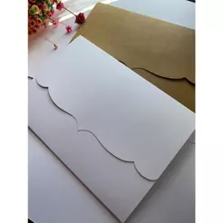 Luna Plus Envelopes pronto para convite - 20x14cm