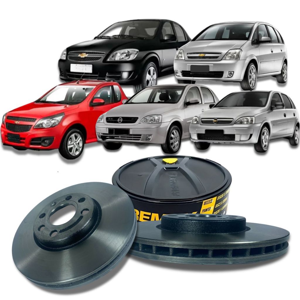 Disco Freio Ventilado Corsa Meriva Montana 2002 À 2021 em Oferta na Shopee