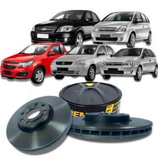 Disco Freio Ventilado Corsa Meriva Montana 2002 À 2021 em Oferta na Shopee