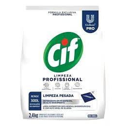 Limpador em Pó Limpeza Profissional 2,4kg Cif - LIMPA TUDO. em Oferta na Shopee
