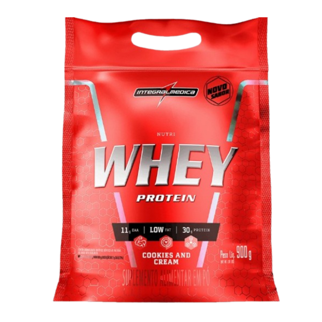 Whey Protein Nutri Whey 900g Refil - Integral Médica em Oferta na Shopee