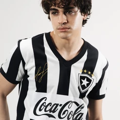 Camisa Botafogo Maurício 1989 Liga Retrô Masculina Oficial