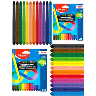 Lápis De Cor Infinito 24 Cores Color Peps Infinity Maped Não Aponta Escolar Lembrancinha Colorido em Oferta na Shopee