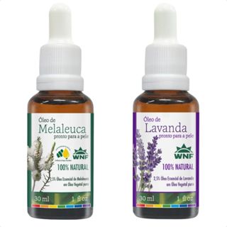 Kit Oleo de Melaleuca e Lavanda Pronto para Pele WNF 30ml em Oferta na Shopee