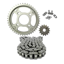 Kit Transmissão Cg Titan 160 Fan160 Start Cargo 2016 a 2024 Relação Com Retentor
