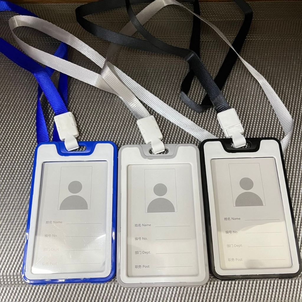 Porta Crachá Cartão Prático com Cordão - Bilhete Único & Cartões em Oferta na Shopee
